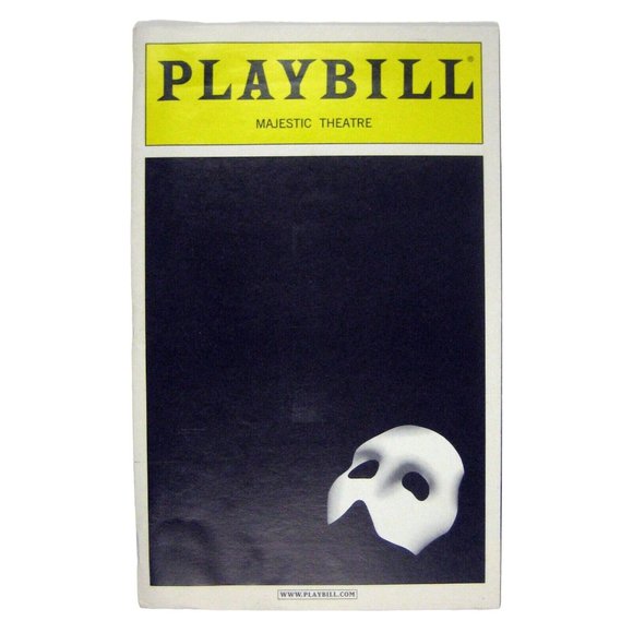 Phantom Playbill 2002 Majestic Theatre Howard McGillin Lisa Vroman Andrew Webber - Picture 1 of 8